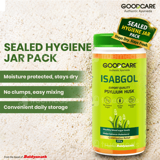 Goodcare Isabgol No Added Sugar Psyllium Husk 200gm